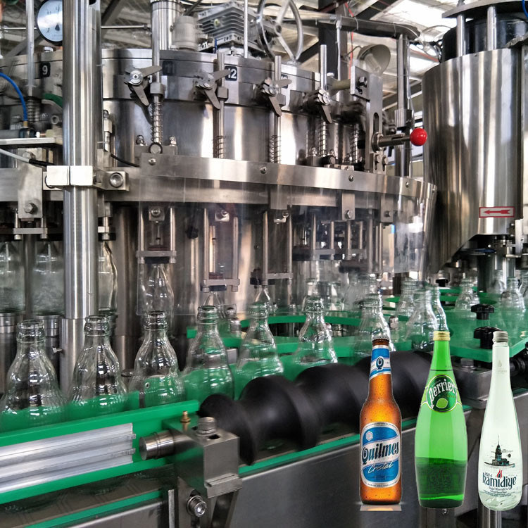 8000 Bottles/Hour Fresh Beer Filling Machine