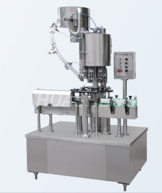 high speed glass bottle ROPP aluminum cap Automatic Capping Equipment capping machine sealing packing