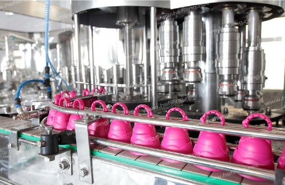 Automatic Soda Water Juice Liquid Beverage Carbonated Filling Machine bottling machine