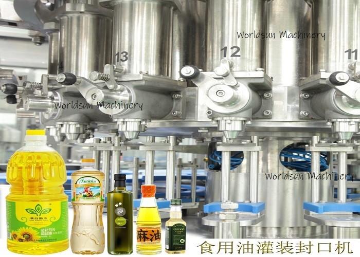 CE Certification full automatic 0.5L 12000BPH Coconut Oil Filling Machine 2 in 1 coconut oil filler capper machine