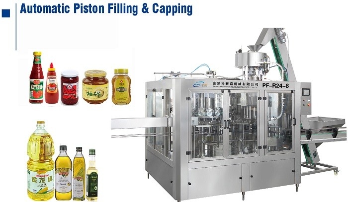 SUS316 5000BPH Ketchup Filling Machine ketchup bottle filling machine stainless steel CE certification automatic