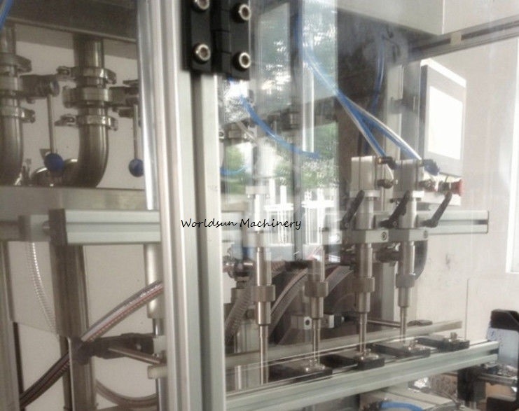 SGS Certified 1500BPH Liquid Detergent Filling Machine windshield washer fluid filling machine