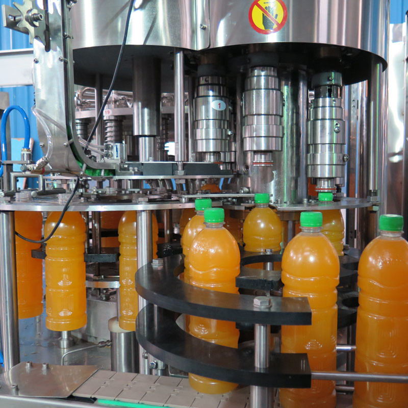 14000BPH bottle washing-filling-capping 3-in-1 beverage filling machine