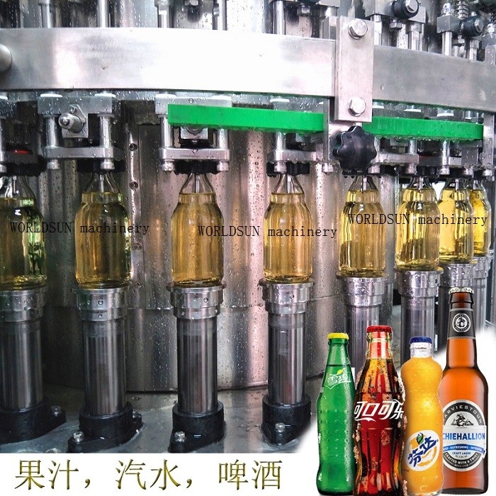 Automatic 22000BPH 0.25L cola sprite Soda Water Filling Machine
