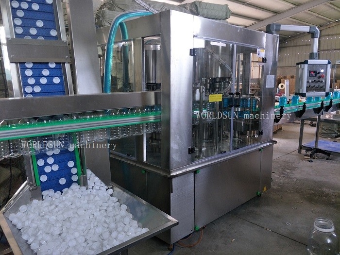 5kw 12000-15000BPH Windshield Washer Fluid bottle Filling Machine capping machine