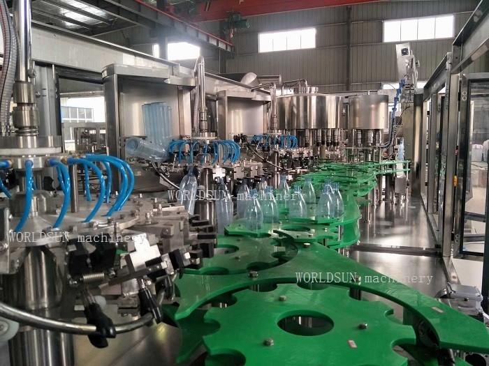 Stainless steel Glass Bottle Washing Machine With 12 Heads automatic bottle rinsing machine