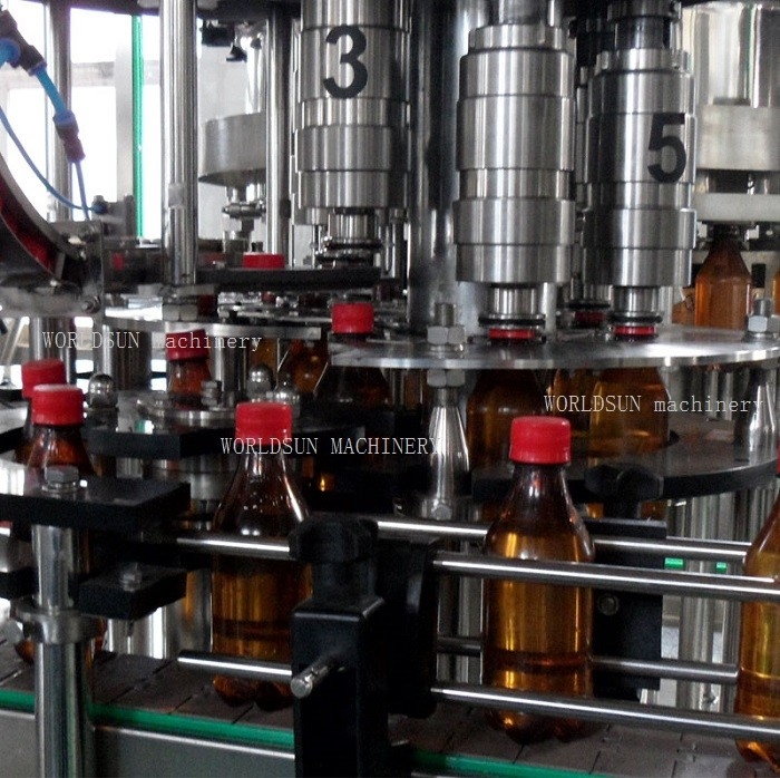 10.5kw SUS304 Isobaric Beverage Filling Machine 12000BPH