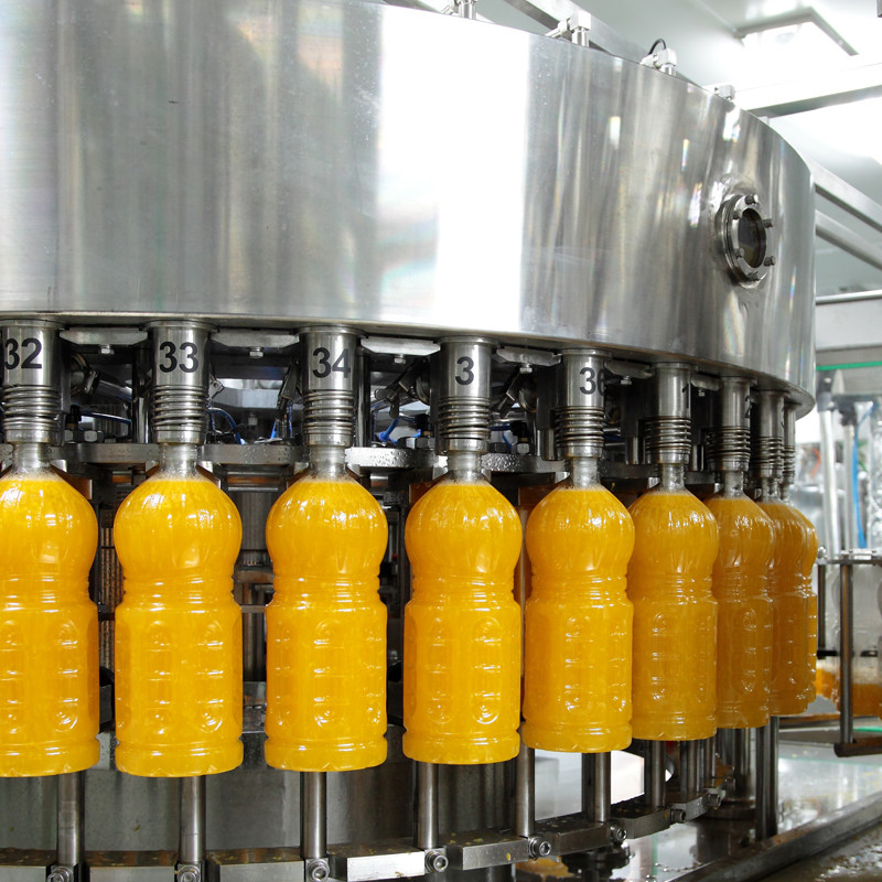 SUS316 stainless steel full automatic 10000BPH 1500ml Mango Juice Filling Machine production lion