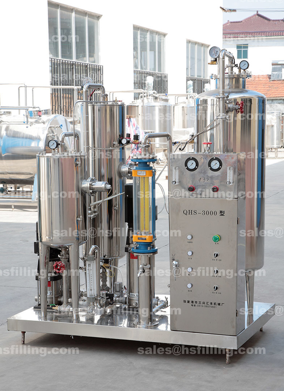 Vertical Multi functional Isobaric Filling Machine For Carbonated