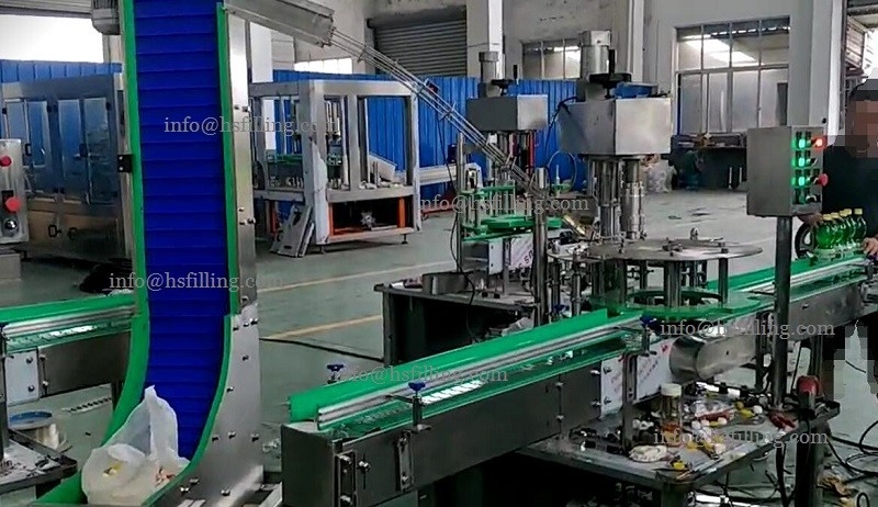Ss316 Plastic Bottle Capping Machine