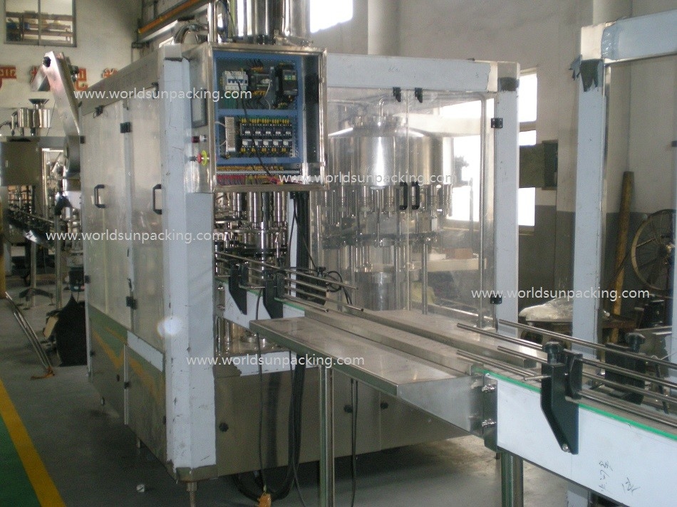 Rinsing Capping Beverage Filling Machine