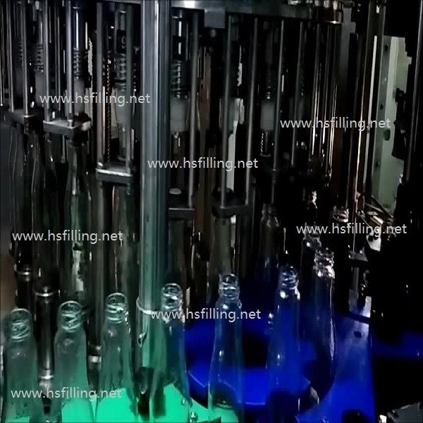 Automatic Stainless Steel Sauce Glass Bottle Filling Machine Capping Machine