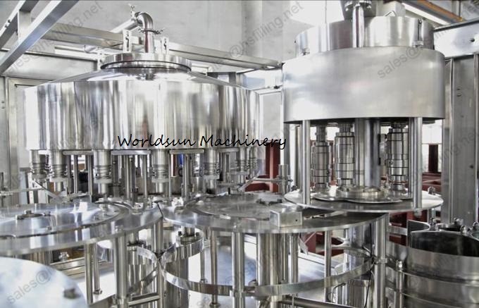 4000BPH CGF60/60/15 Mineral Water Bottle Filling Machine stainless steel CE automatic rotary