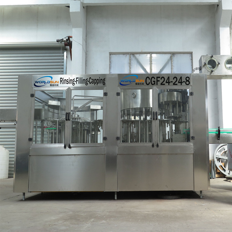 2-In-1 CGF32/32/8	15000BPH Automated monobloc Bottle Filling and capping Machine