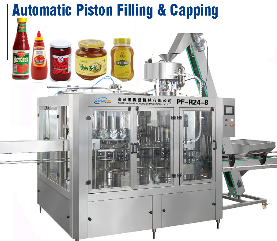 18000bph Hot Sauce Filling Machine tomato paste filling machine tomato paste filling equipment