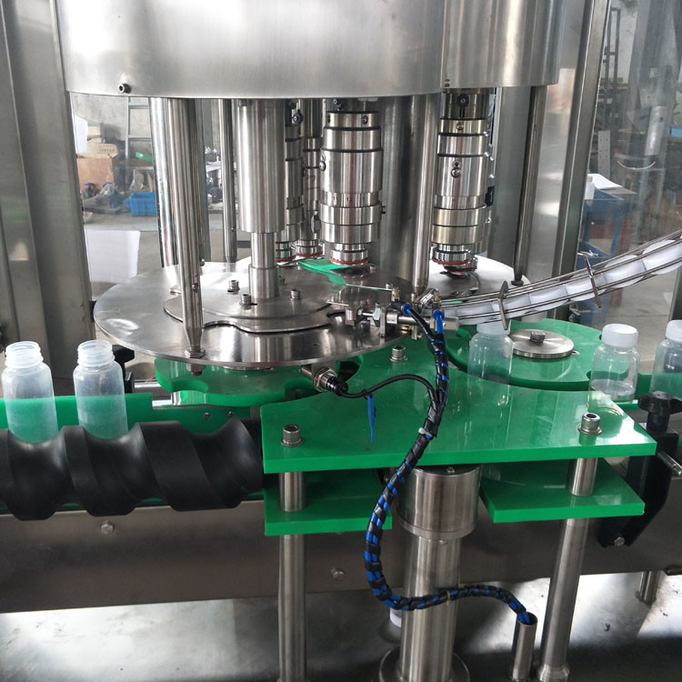 70mm 1000ml Automatic Capping Machine For Plastic Bottle stainless steel CE certification
