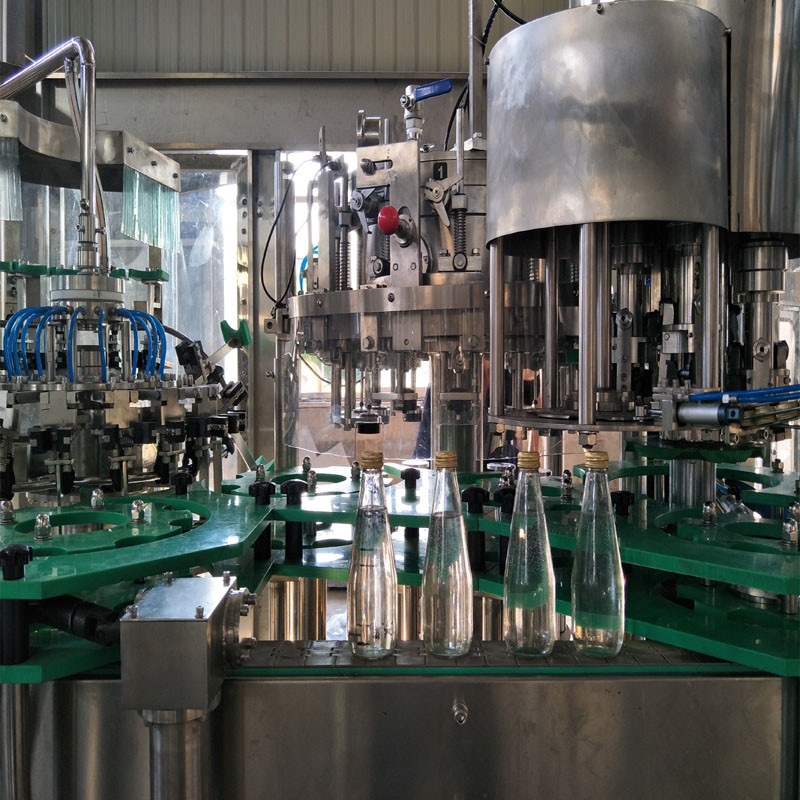 18000BPH Tonic Water Filling Machine PET Glass Bottle Automatic Filling machine CE certification