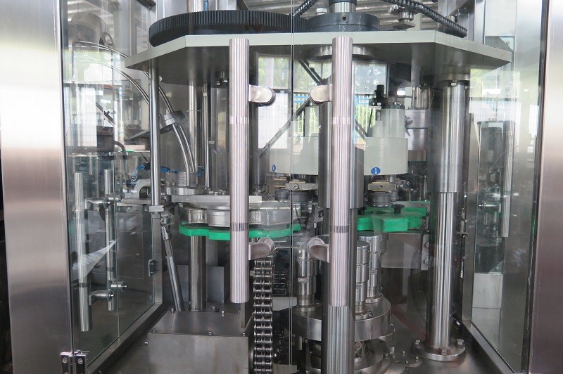 8000BPH 355ml Monobloc Filling Machine For Ginger Beer glass bottle filler capper 2 in 1