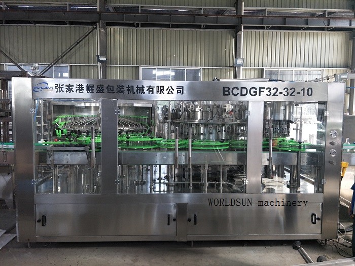 High Speed 15000BPH SS316 automatic bottle Carbonated beverage carbonated Drink Filling Machine