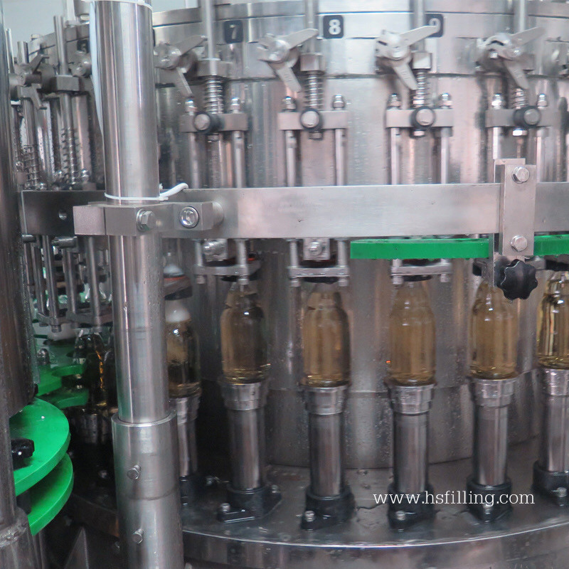 Small Scale ISO Certified 8000BPH Beer Filling Machine beer bottle filling capping machine