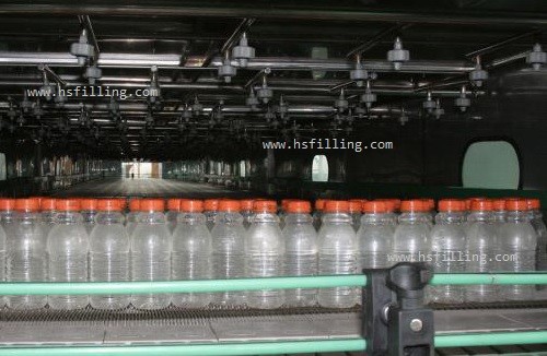 Tunnel Bottle Aerated Beverage Filling Machine Ss304 220V