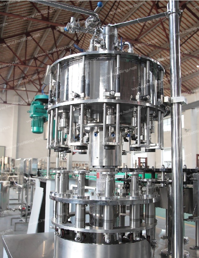 Food Grade Alcohol Bottling Machine 3kw Rinsing Capping