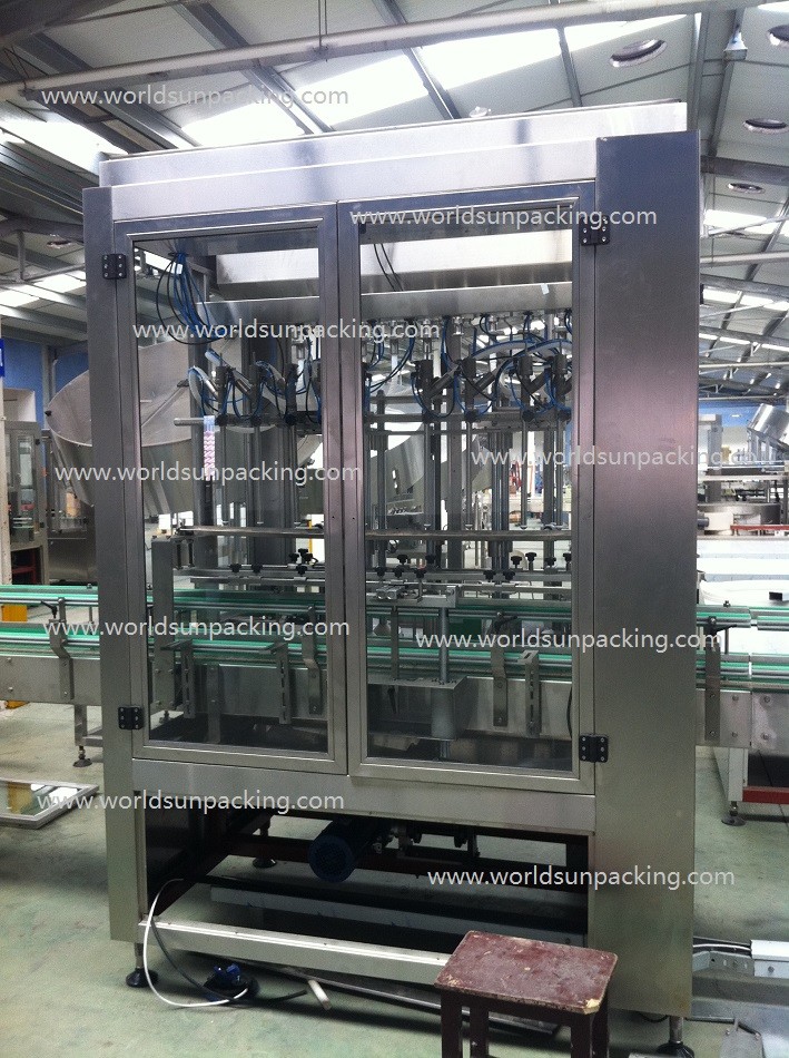 Windshield Cleaner Bottle Filling Capping Machine 500ml