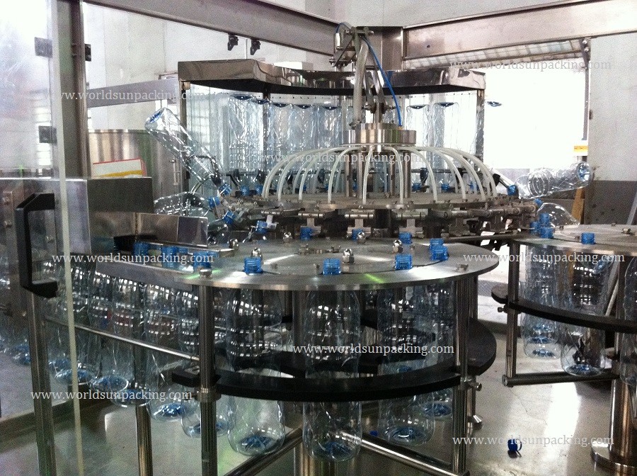 20000bph Water Bottle Filling Machine Ss304 For Mineral Water