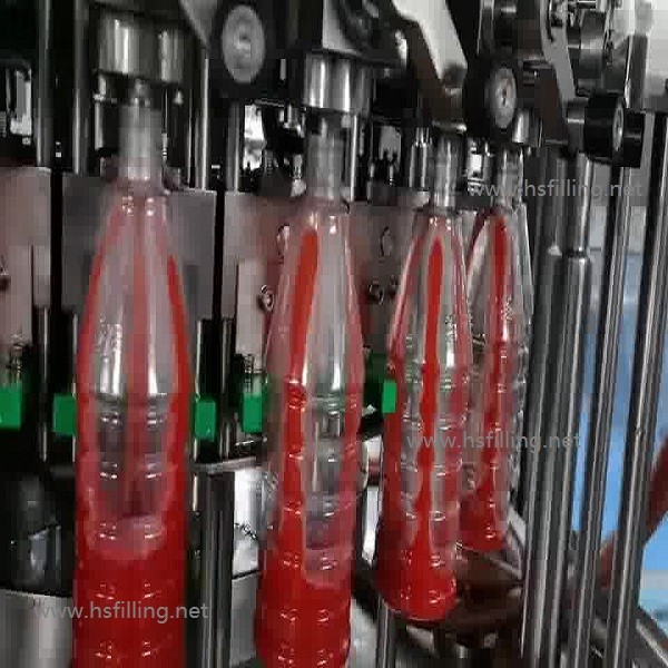 CNC Tomato Sauce Bottling Capping Machine 3kw Integrated