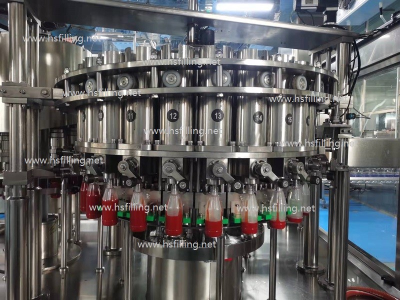 Automatic Chili Sauce bottle Filling capping Machine very good quality